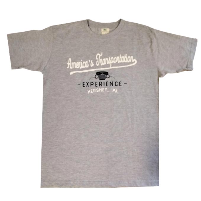 America's Transportation Experience Gray Short-Sleeve T-shirt