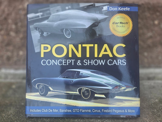 Pontiac Concept & Show Cars - rare author signed edition
